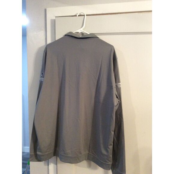 NWT Adidas Woodcreek Golf Club Mens Gray Light jacket Mayor's Cup XL - Picture 4 of 5